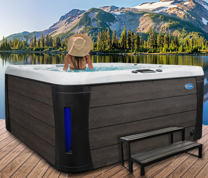 Calspas hot tub being used in a family setting - hot tubs spas for sale Mission Viejo